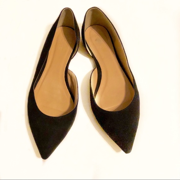 J. Crew Shoes - J. Crew Audrey Suede Flats
